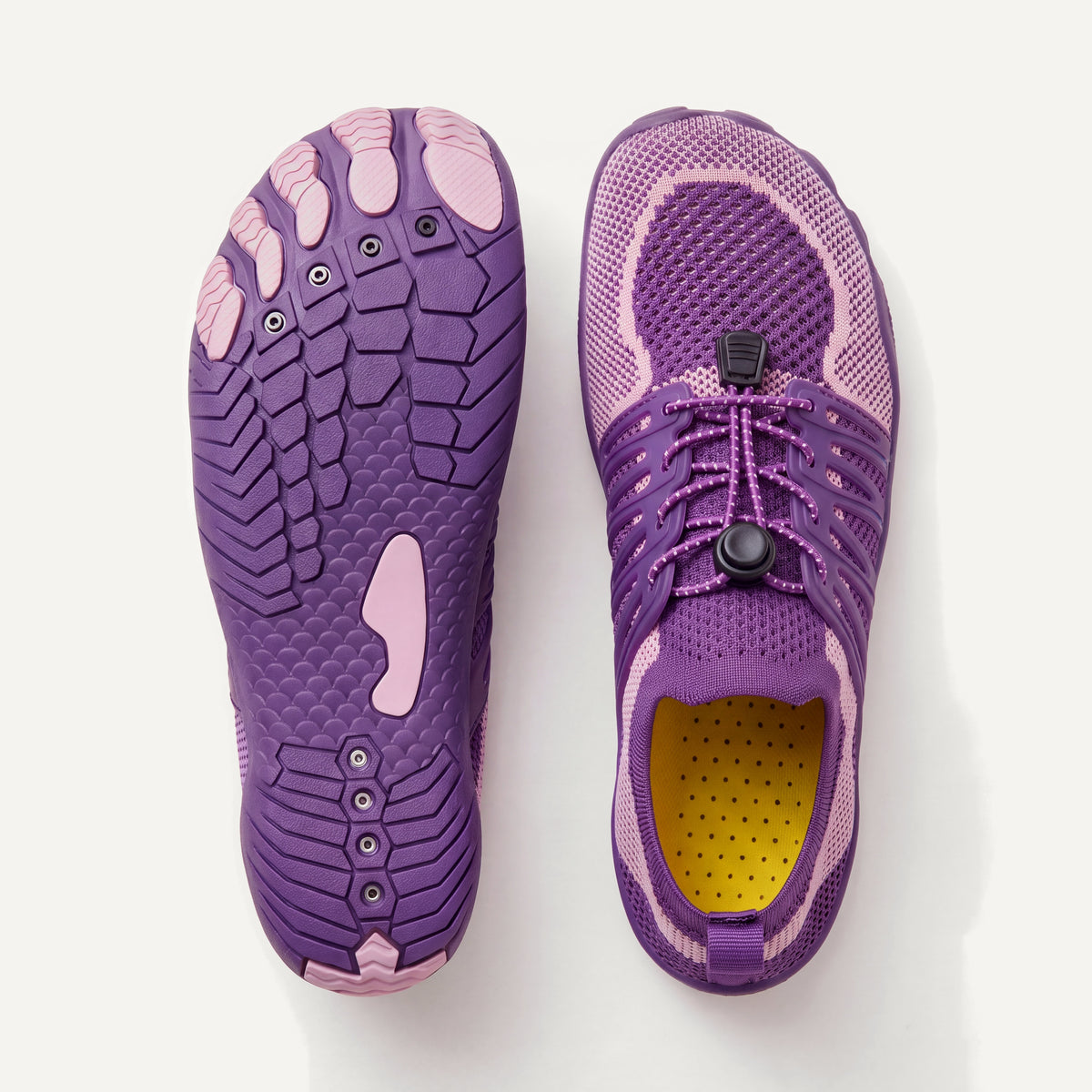 Attività Vie in Purple, sole and top view